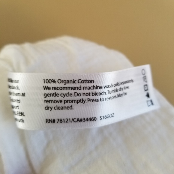 Eileen Fisher Cotton Gauze Boxy Boatneck, 2X - Picture 3 of 4